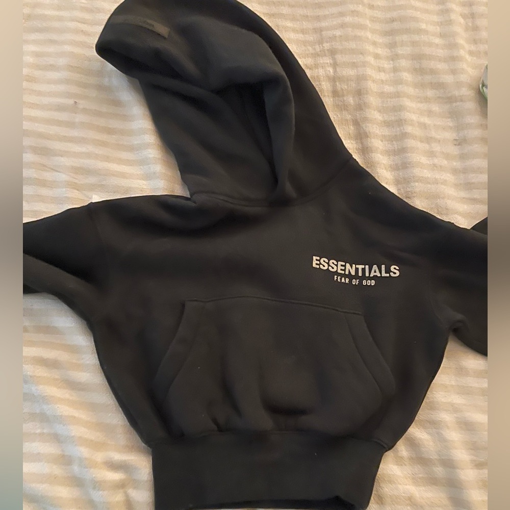 Kids Fear of God Essentials Hoodie